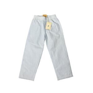 NWT Boys Beaufort Bonnet Co Sheffield Blue Seersucker Pants Sz 5 and SwSuit sz 4